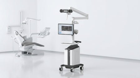 Sistem de navigatie chirurgicala DCARER DI7 intr-un cabinet stomatologic