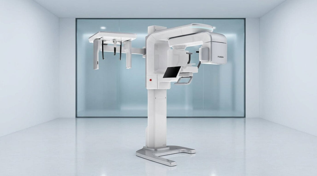 Aparat CBCT Fussen Rubik X1 intr-o sala de imagistica a unei clinici multidisciplinare