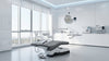 Unit dentar ONE Surge cu design deschis intr-o sala de chirurgie orala